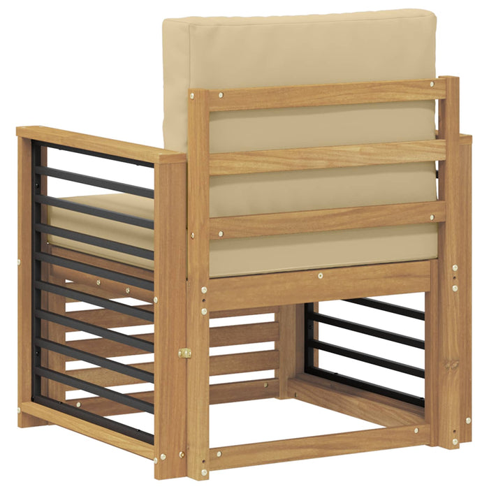 Set de canapele de exterior Poliester Alb - WALTI WALTI
