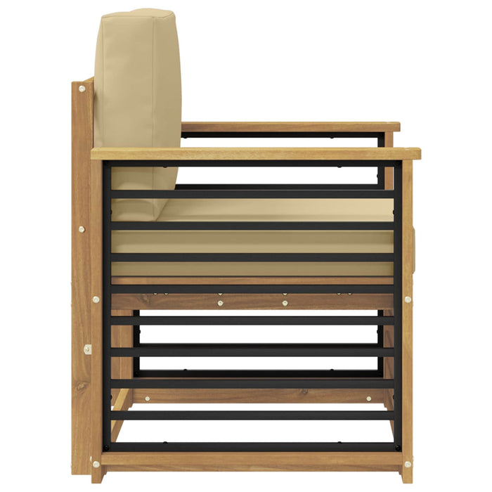 Set de canapele de exterior Poliester Alb - WALTI WALTI