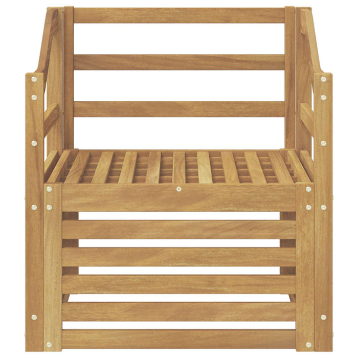 Canapea de exterior Lemn Solid de Acacia Alb - WALTI WALTI