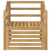 Canapea de exterior Lemn Solid de Acacia Alb - WALTI WALTI