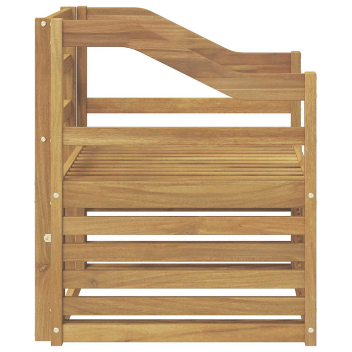 Canapea de exterior Lemn Solid de Acacia Alb - WALTI WALTI