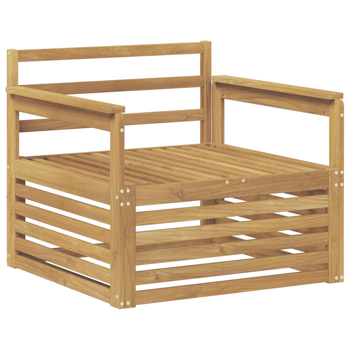 Canapea de exterior Lemn Solid de Acacia Alb - WALTI WALTI