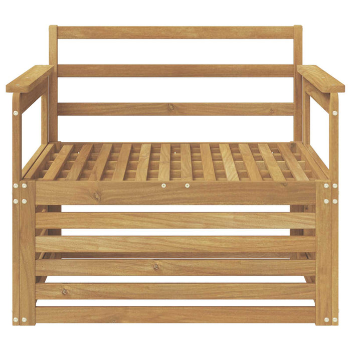 Canapea de exterior Lemn Solid de Acacia Alb - WALTI WALTI