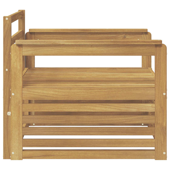 Canapea de exterior Lemn Solid de Acacia Alb - WALTI WALTI