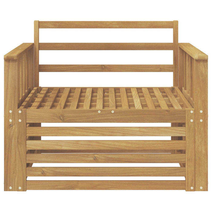 Canapea de exterior Lemn Solid de Acacia Alb - WALTI WALTI