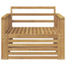Canapea de exterior Lemn Solid de Acacia Alb - WALTI WALTI