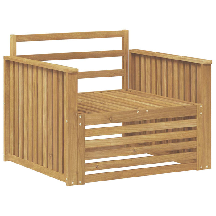 Canapea de exterior Lemn Solid de Acacia Alb - WALTI WALTI