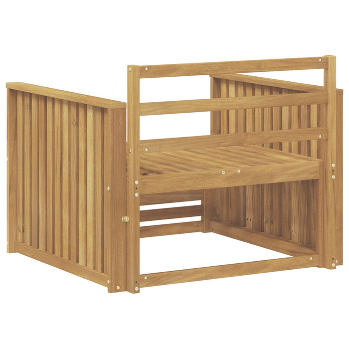 Canapea de exterior Lemn Solid de Acacia Alb - WALTI WALTI
