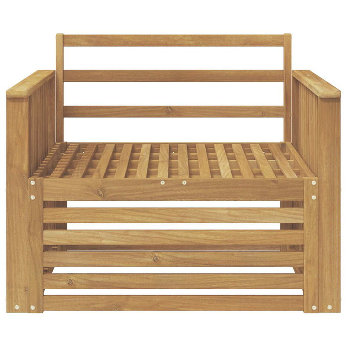 Canapea de exterior Lemn Solid de Acacia Alb - WALTI WALTI