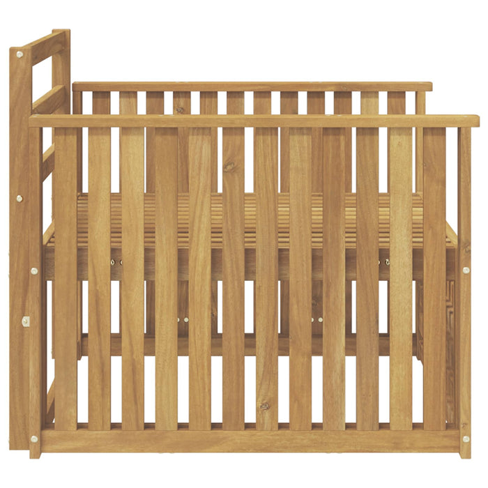 Canapea de exterior Lemn Solid de Acacia Alb - WALTI WALTI
