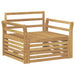 Canapea de exterior Lemn Solid de Acacia Alb - WALTI WALTI