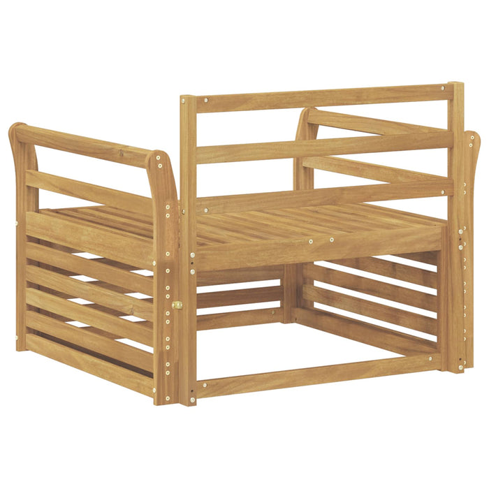 Canapea de exterior Lemn Solid de Acacia Alb - WALTI WALTI