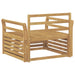 Canapea de exterior Lemn Solid de Acacia Alb - WALTI WALTI