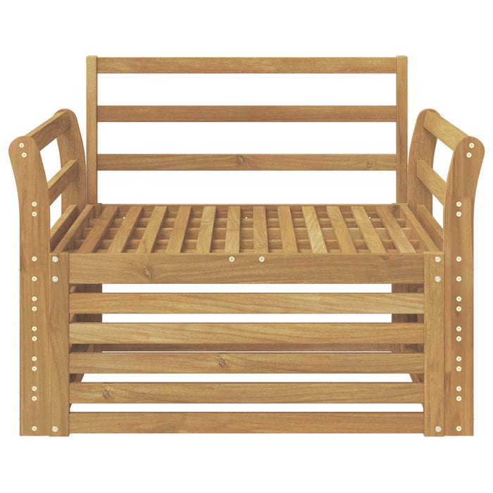 Canapea de exterior Lemn Solid de Acacia Alb - WALTI WALTI