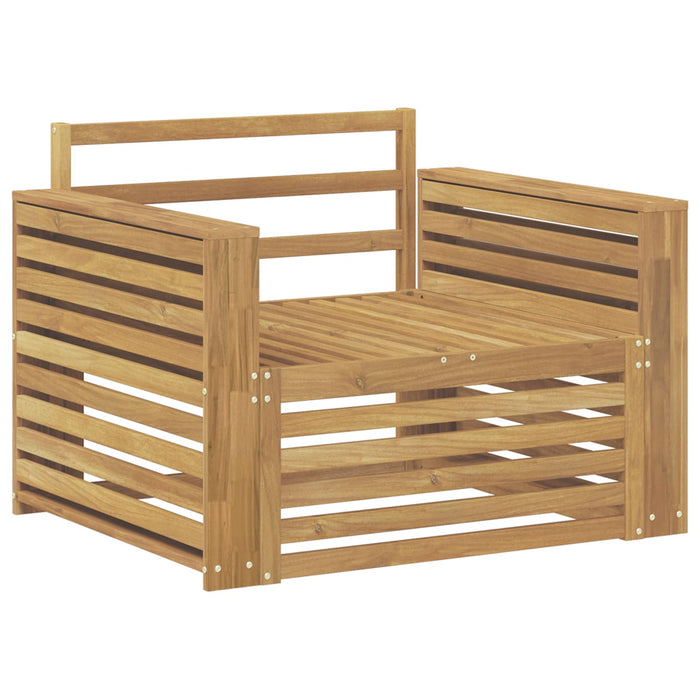 Canapea de exterior Lemn Solid de Acacia Alb - WALTI WALTI