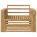 Canapea de exterior Lemn Solid de Acacia Alb - WALTI WALTI