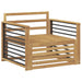 Canapea de exterior Lemn Solid de Acacia Alb - WALTI WALTI