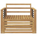 Canapea de exterior Lemn Solid de Acacia Alb - WALTI WALTI
