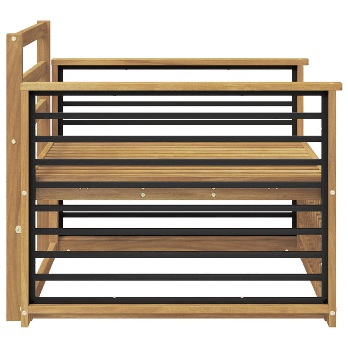 Canapea de exterior Lemn Solid de Acacia Alb - WALTI WALTI