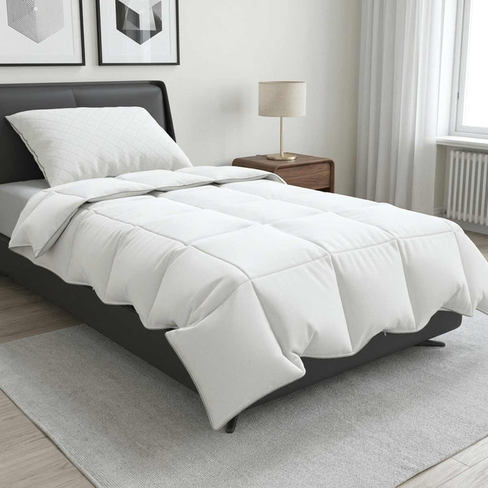 Pilotă FULDA 135 x 220 cm Vară 100 GSM 90% puf de gâscă Alb WALTI