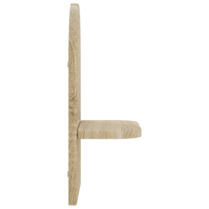 Raft de perete 2 buc. Stejar Sonoma 23 x 13.5 x 37.5 cm WALTI