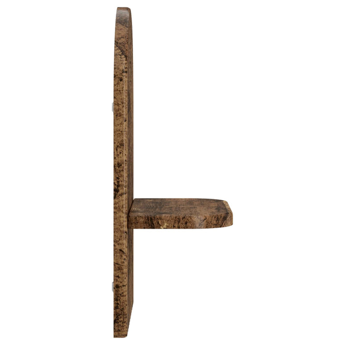 Raft de perete 2 buc. Lemn vechi 23 x 13,5 x 37,5 cm WALTI