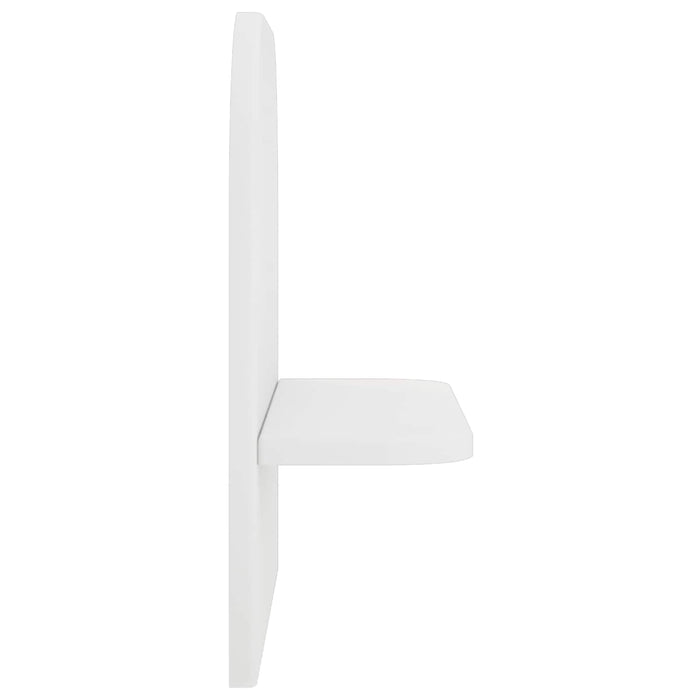 Raft de perete 2 buc. Alb 41 x 13.5 x 37.5 cm Lemn prelucrat WALTI