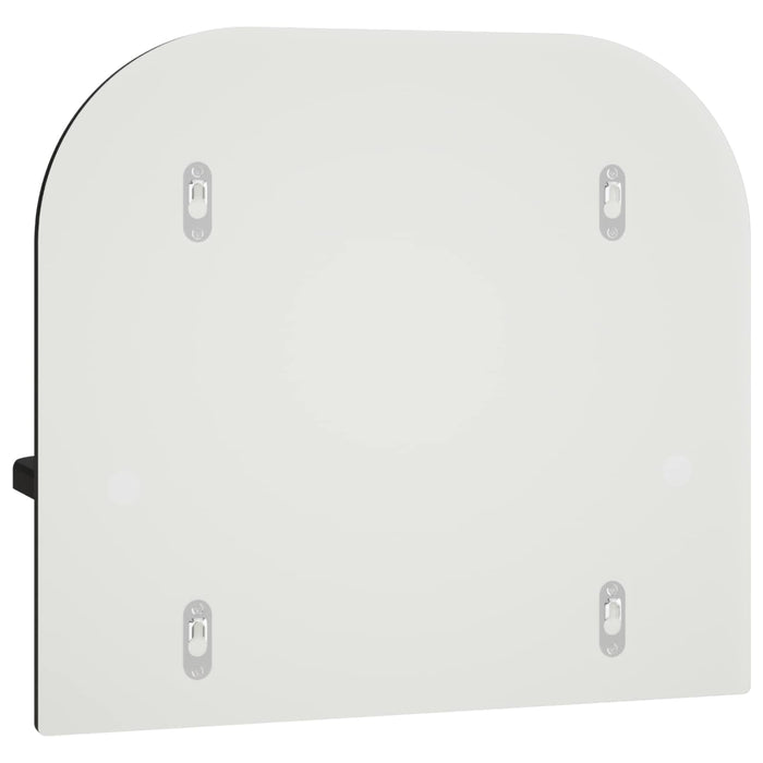 Raft de perete 2 buc. Negru 41 x 13.5 x 37.5 cm Lemn prelucrat WALTI