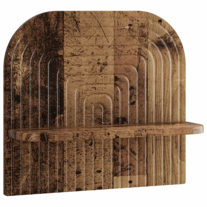 Raft de perete 2 buc. Lemn vechi 41 x 13.5 x 37.5 cm WALTI