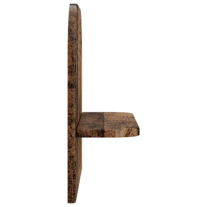 Raft de perete 2 buc. Lemn vechi 41 x 13.5 x 37.5 cm WALTI