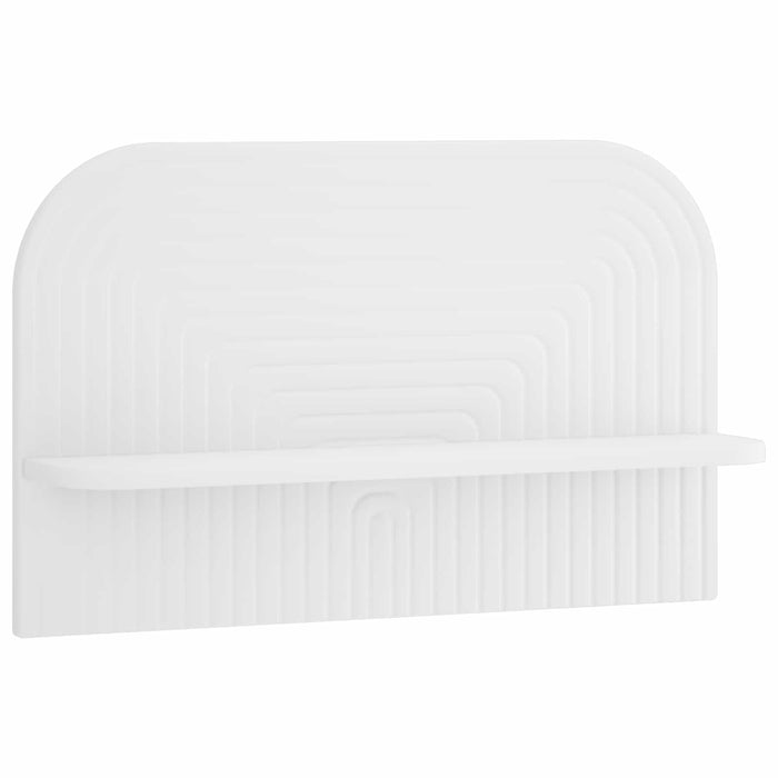 Raft de perete 2 buc. Alb 60 x 13.5 x 37.5 cm Lemn prelucrat WALTI
