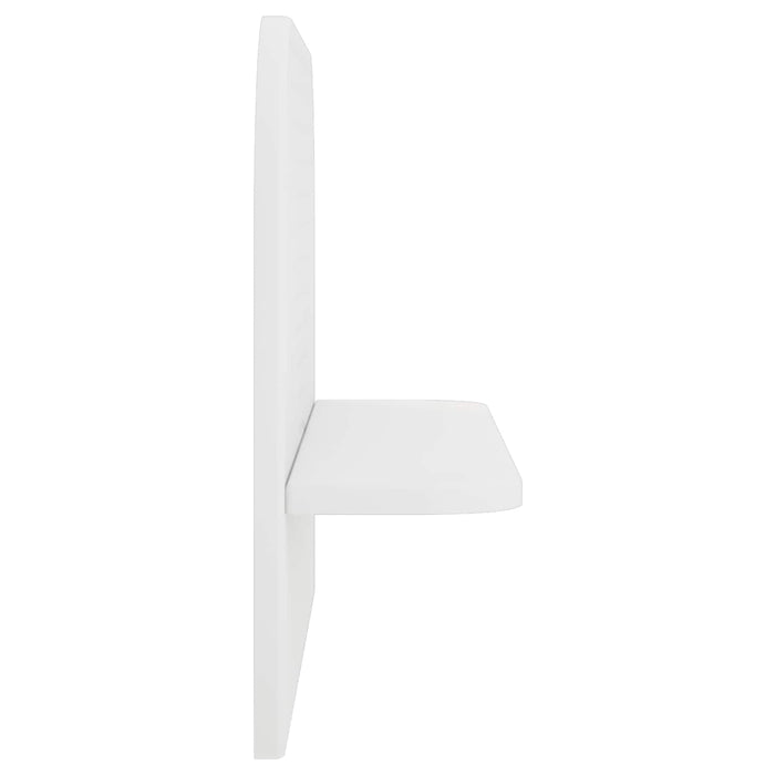 Raft de perete 2 buc. Alb 60 x 13.5 x 37.5 cm Lemn prelucrat WALTI