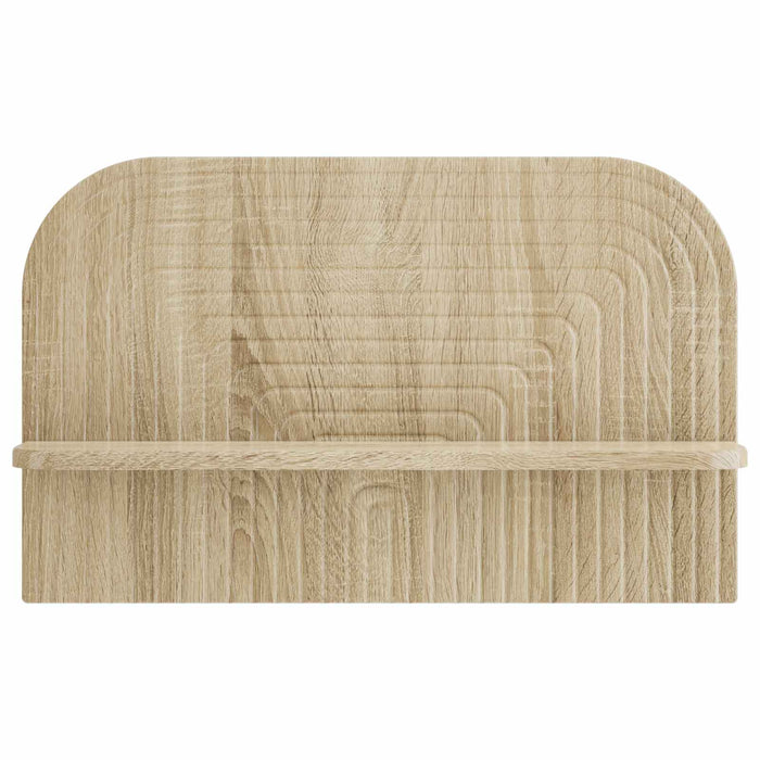 Raft de perete 2 buc. Stejar Sonoma 60 x 13.5 x 37.5 cm WALTI