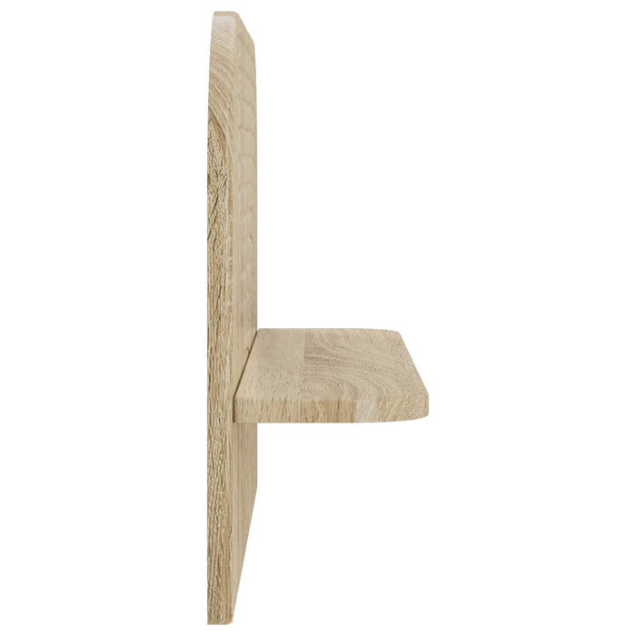 Raft de perete 2 buc. Stejar Sonoma 60 x 13.5 x 37.5 cm WALTI