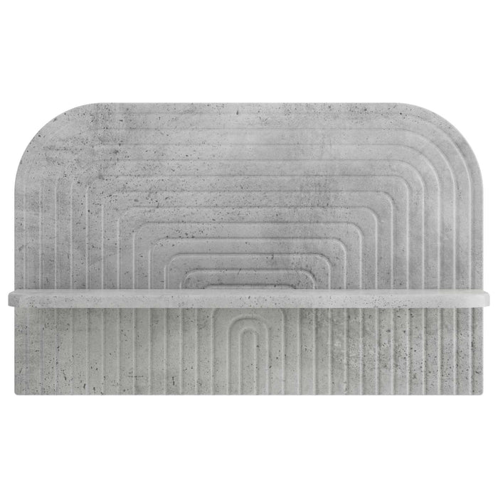 Raft de perete 2 buc. Gri Beton 60 x 13.5 x 37.5 cm WALTI