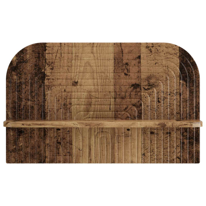 Raft de perete 2 buc. Lemn vechi 60 x 13.5 x 37.5 cm WALTI