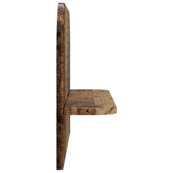 Raft de perete 2 buc. Lemn vechi 60 x 13.5 x 37.5 cm WALTI