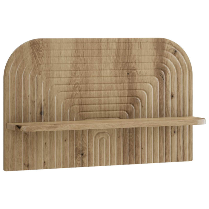 Raft de perete 2 buc. Stejar Artizanal 60 x 13.5 x 37.5 cm WALTI