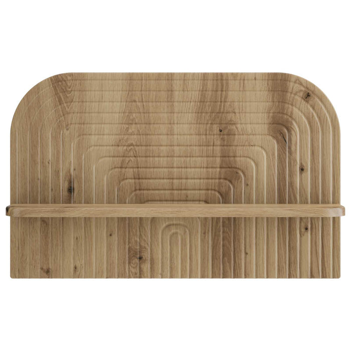 Raft de perete 2 buc. Stejar Artizanal 60 x 13.5 x 37.5 cm WALTI