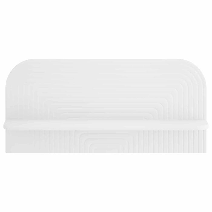 Raft de perete 2 buc. Alb 80.5 x 13.5 x 37.5 cm Lemn prelucrat WALTI