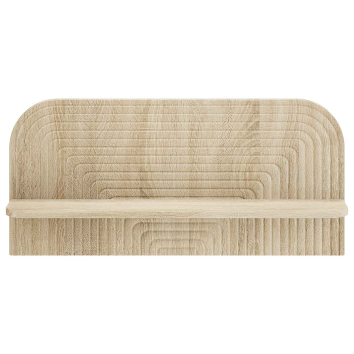 Raft de perete 2 buc. Stejar Sonoma 80.5 x 13.5 x 37.5 cm - WALTI WALTI