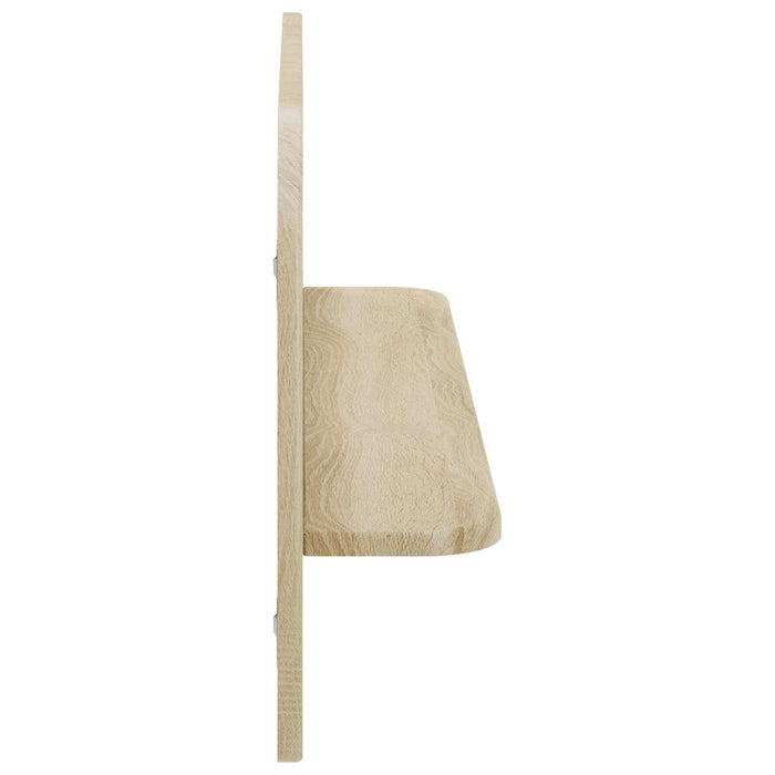 Raft de perete 2 buc. Stejar Sonoma 80.5 x 13.5 x 37.5 cm - WALTI WALTI