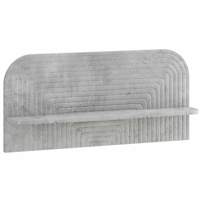 Raft de perete 2 buc. Gri Beton 80.5 x 13.5 x 37.5 cm WALTI