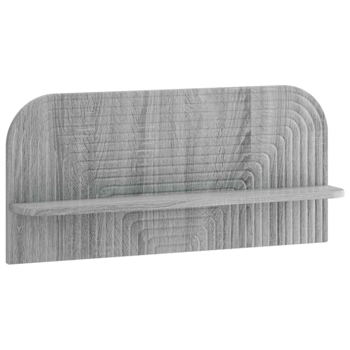 Raft de perete 2 buc. Sonoma gri 80,5 x 13,5 x 37,5 cm WALTI