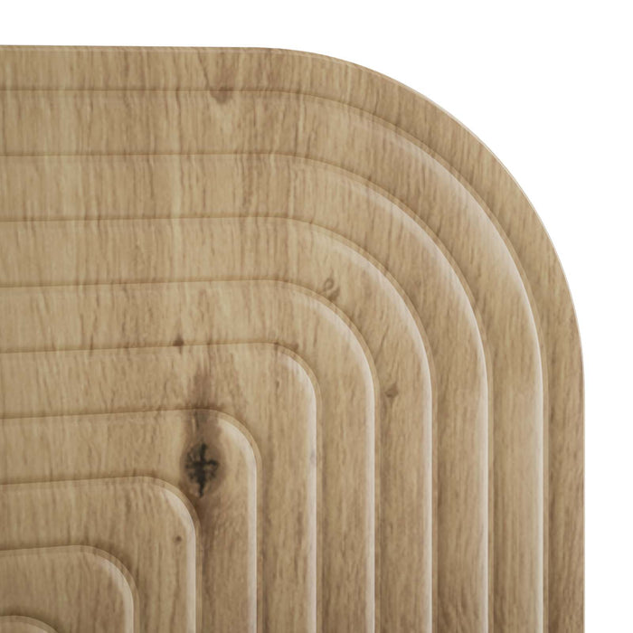 Raft de perete 2 buc. Stejar Artizanal 80.5 x 13.5 x 37.5 cm WALTI