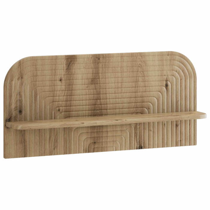 Raft de perete 2 buc. Stejar Artizanal 80.5 x 13.5 x 37.5 cm WALTI