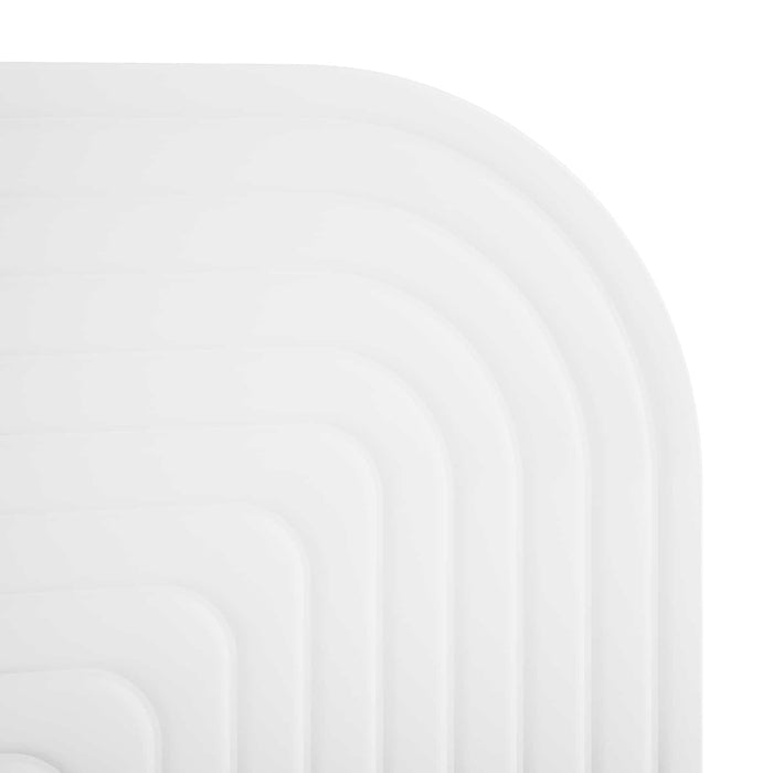 Raft de perete 2 buc. Alb 102 x 13.5 x 37.5 cm Lemn prelucrat WALTI