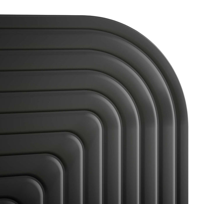 Raft de perete 2 buc. Negru 102 x 13.5 x 37.5 cm Lemn prelucrat WALTI