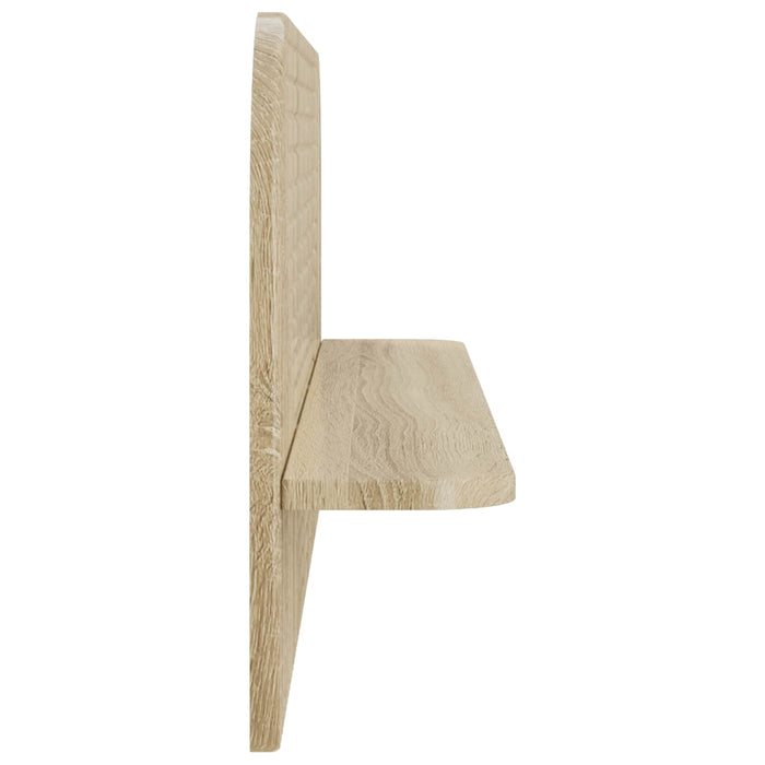 Raft de perete 2 buc. Stejar Sonoma 102 x 13.5 x 37.5 cm WALTI