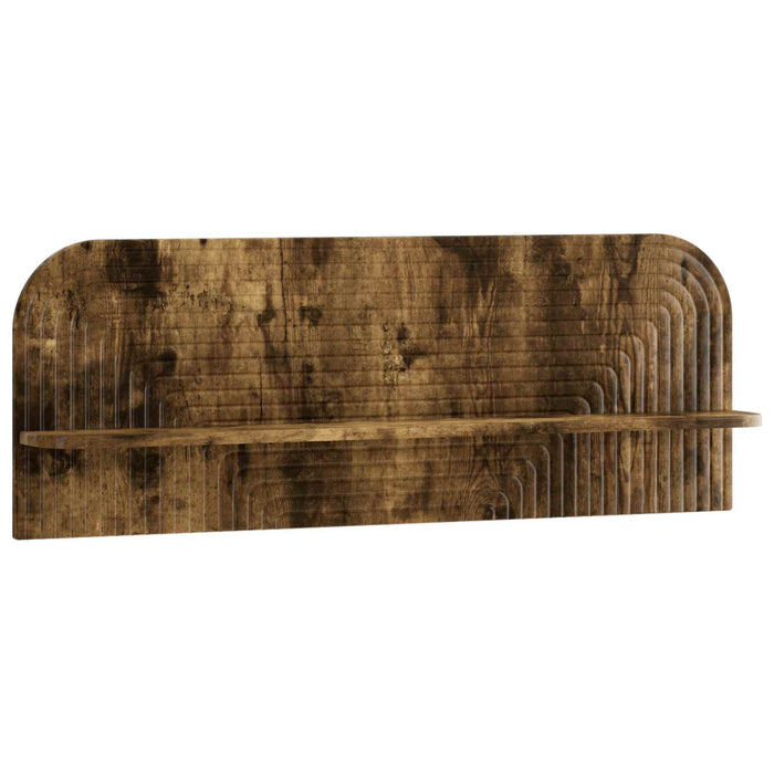 Raft de perete 2 buc. Stejar fumuriu 102 x 13.5 x 37.5 cm WALTI
